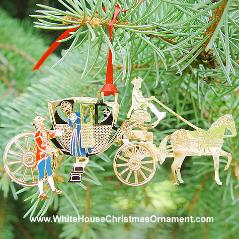 Ornaments - Mount Vernon 1998 Powel Coach