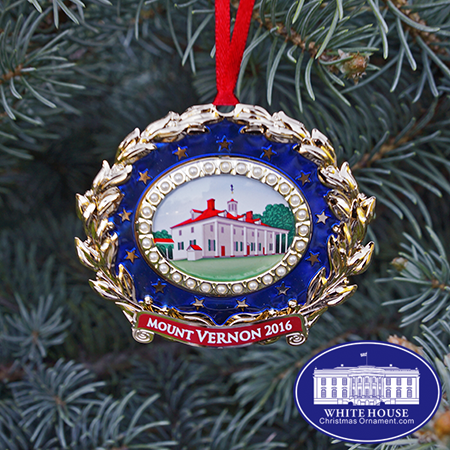 2016 Mount Vernon Christmas Ornament