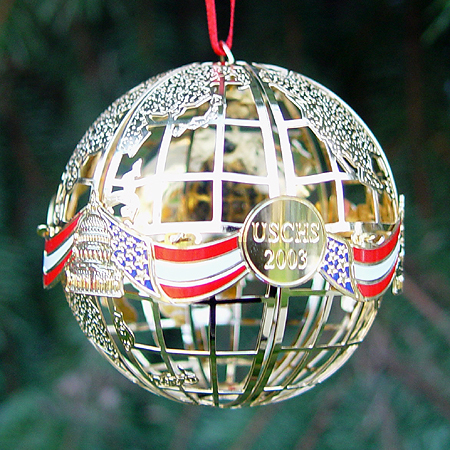 Ornaments - US Capitol 2003 Capitol Sphere