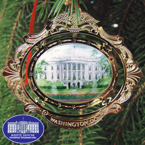 Ornaments - Cameo - White House Portrait