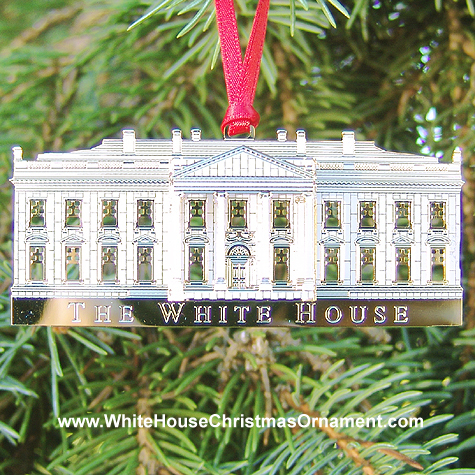 Ornaments - White House 2002 North Portico