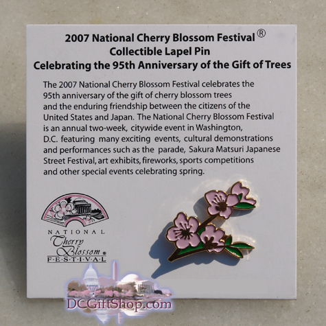 Gifts - Cherry Blossom - 2007 Festival Pin