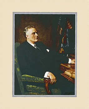 Gifts - Print - Franklin D Roosevelt Framed
