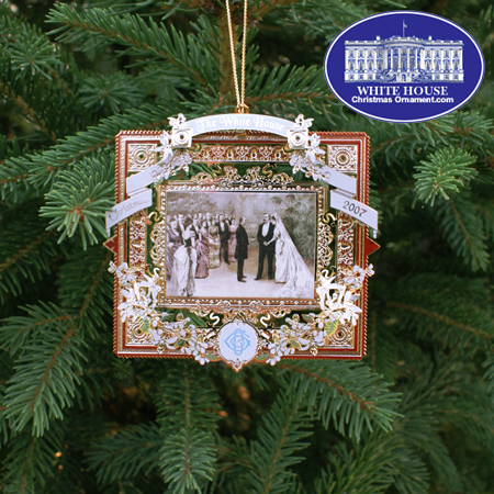 Ornaments - White House 2007 Grover Cleveland - FIRST ADMINISTRATION