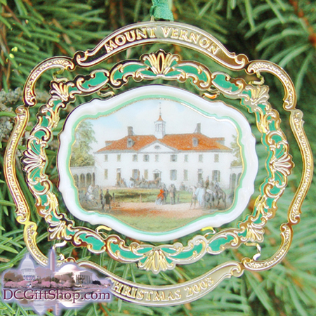 Ornaments - Mount Vernon 2003 Anniversary