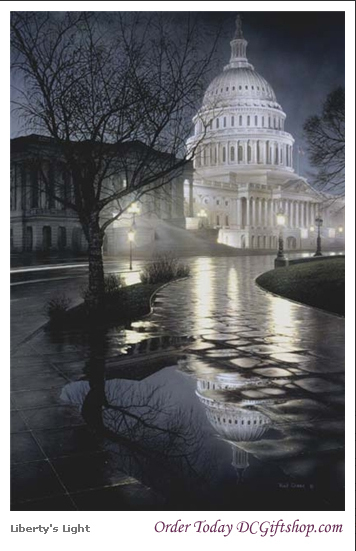 Gifts - Print - Liberty Light US Capitol Building