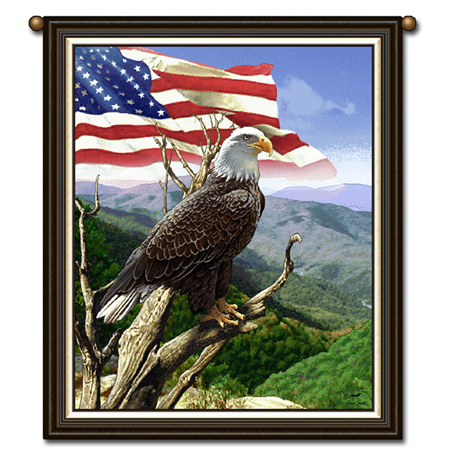 Gifts - Flags and Tapestry - American Eagle