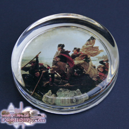 Gifts - Paperweight - George Washington Crossing the Delaware River