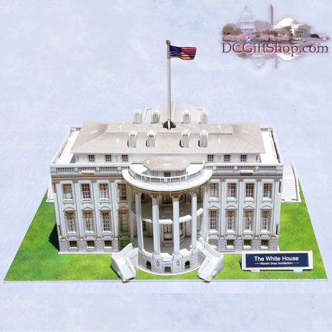 Gifts - Puzzle - White House 3D