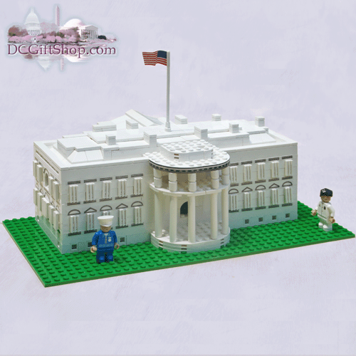 Gifts - Toys - White House Plastic Construction Set