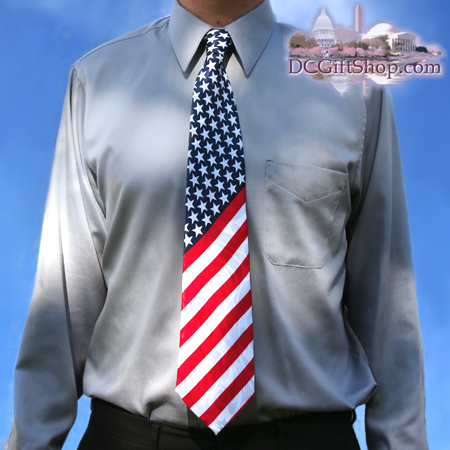 Gifts - Tie - American Flag