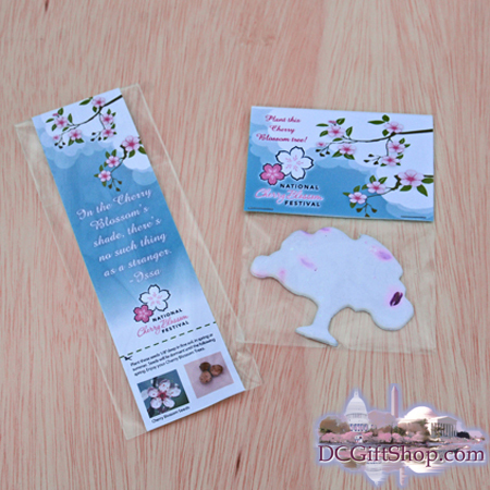 Gifts - Cherry Blossoms - Seed Tree and Bookmark