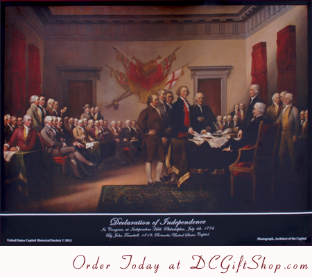 Poster - Signing of the Declaration of Independence