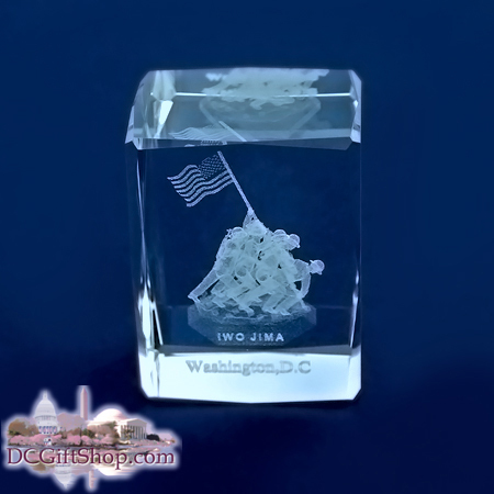 Gifts - Glass Etch - Marine Corps War Memorial