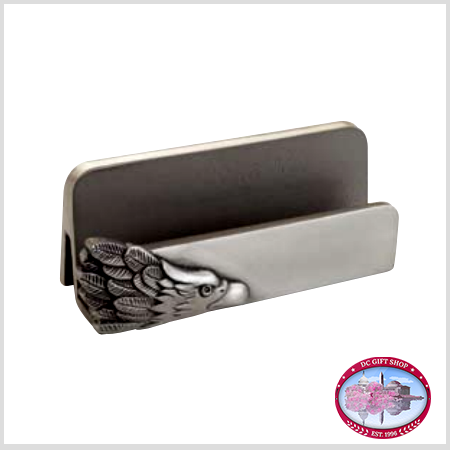 Gifts - Desk Accessories - Pewter Eagle Card Holder