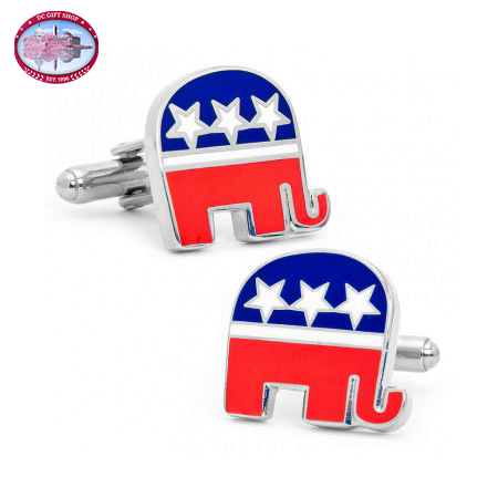 Gifts - Republican Elephant Cufflinks