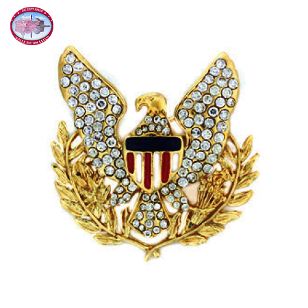 Gold Plated Eagle Brooch