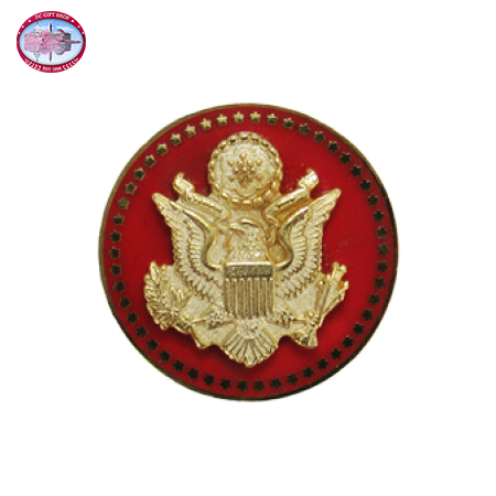 The Great Seal Lapel Pin - Red