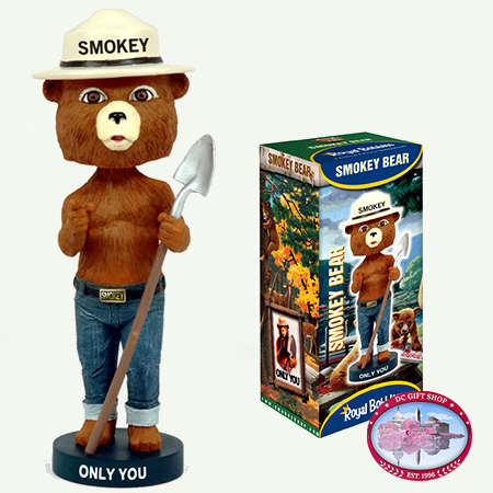 Gifts - Toys -Smokey Bear BobbleHead