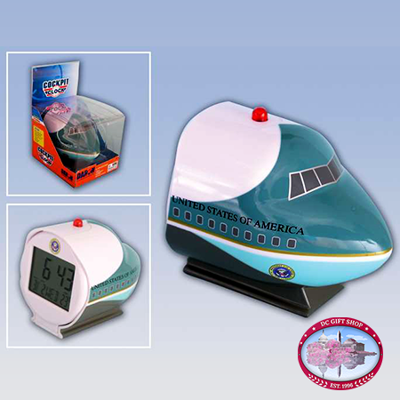 Gifts - Toys - Air Force One Cockpit Clock