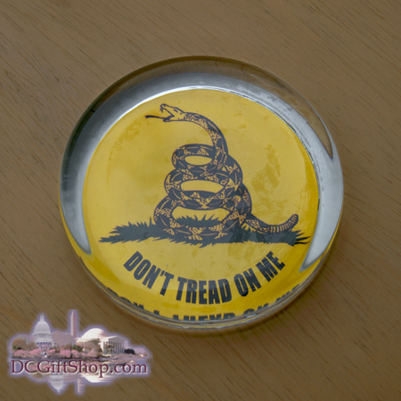 Gifts - Paperweighs - Don't Tread on Me