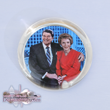 Gifts - Paperweighs - Ronald and Nancy Reagan