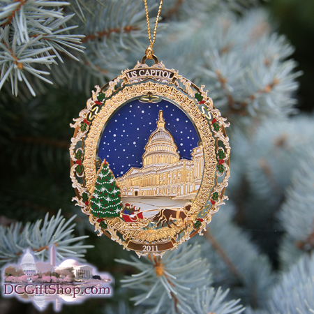 Ornaments - US Capitol 2011 Holiday Tree &amp; Carriage