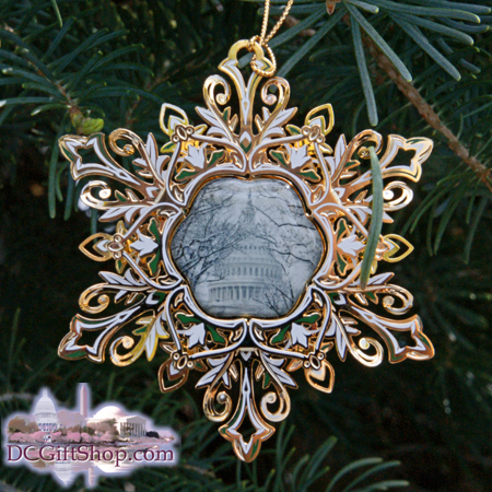 Ornaments - US Capitol 2012 50th Anniversary Snowflake