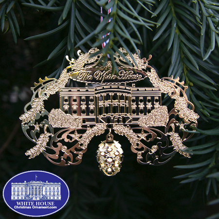 Ornaments - White House Gold Finish