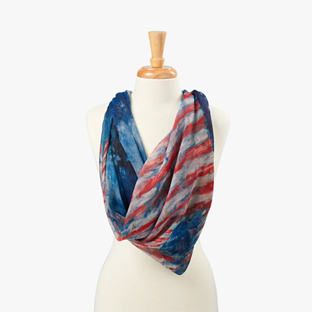Avenue in the rain scarf