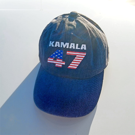 Kamala 47 Denim Campaign Cap
