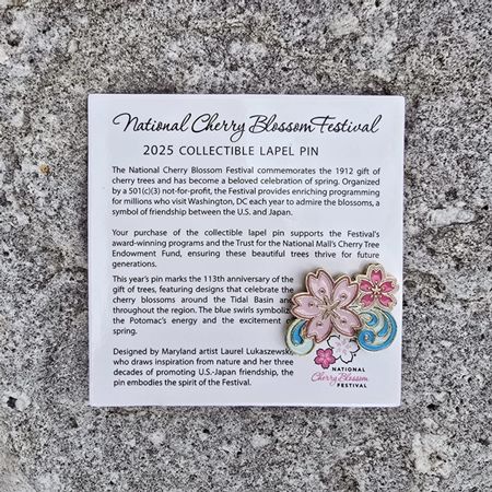 2025 National Cherry Blossom Collectible Pin