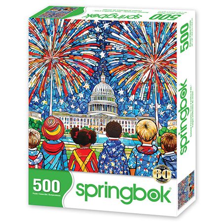 Summer Fireworks 500 Piece Jigsaw Puzzle
