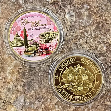 Washington DC Cherry Blossom Commemorative Coin