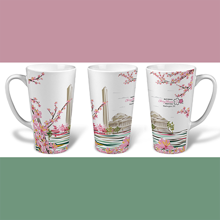 2017 National Cherry Blossom Festival Latte Mug