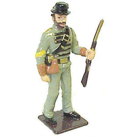 CONF. CAVALRY SGT. METAL FIGURINE