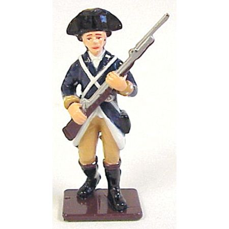 COLONIAL INFANTRYMAN FIGURINE: RUNNING