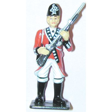BRITISH INFANTRYMAN FIGURINE: RUNNING