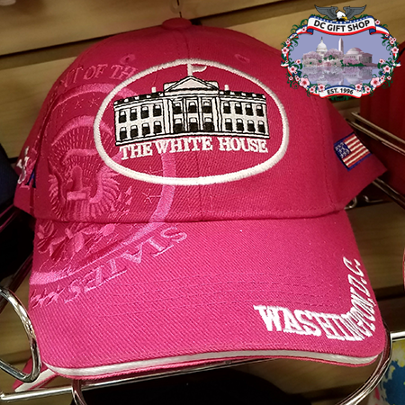 Pink White House Baseball Cap