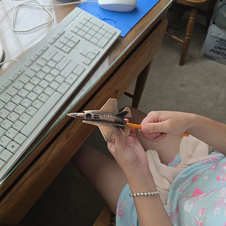 F-35 Fighter Jet Pencil Sharpener