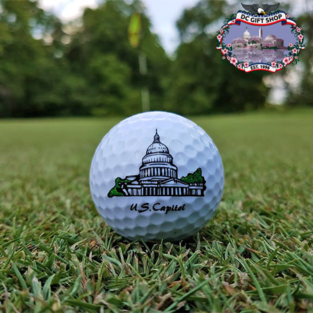 United States Capitol Golf Ball