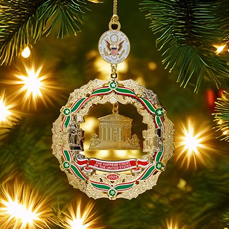 2025 Supreme Court of the United States Ornament