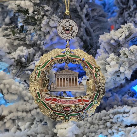 2025 Supreme Court of the United States Ornament