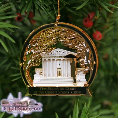 Ornaments - Supreme Court 2011 Winter Scene