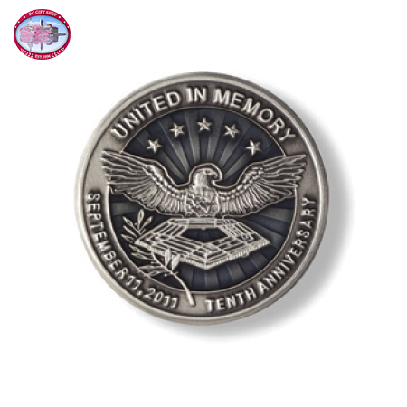 10th Anniversary United in Memory Lapel Pin