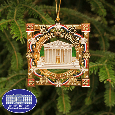 2009 Supreme Court Holiday Ornament