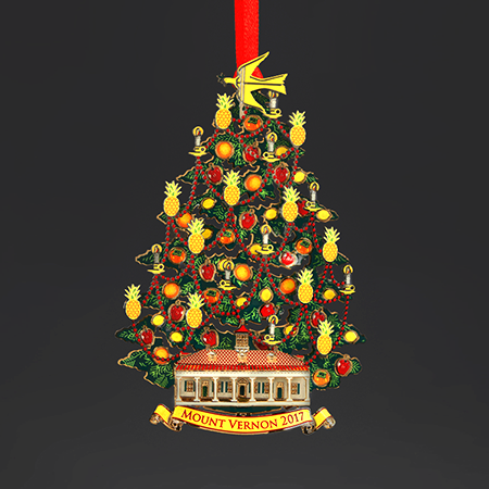 2017 Mount Vernon Christmas Ornament