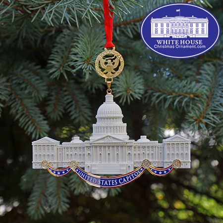 2017 US Capitol Marble Ornament