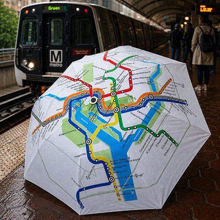Gifts - Metro Subway Map Umbrella