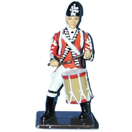 British Drummer Metal Figurine - 17750